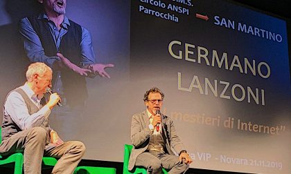 Germano Lanzoni al cinema Vip di Novara