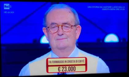 Un aronese protagonista in tv ai Soliti Ignoti