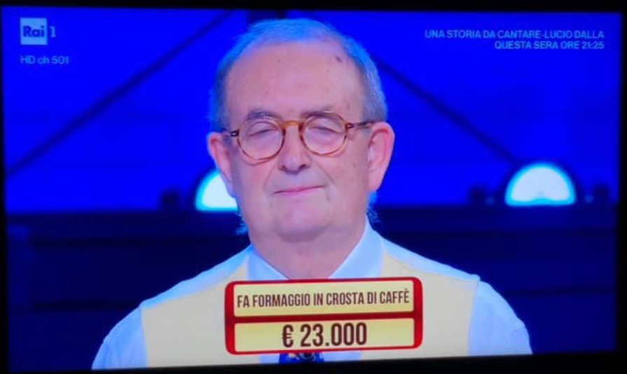 Un aronese protagonista in tv ai Soliti Ignoti