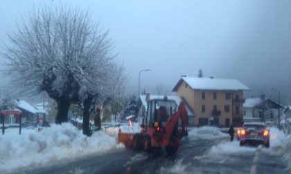 Neve e ancora neve, copiosa e abbondante