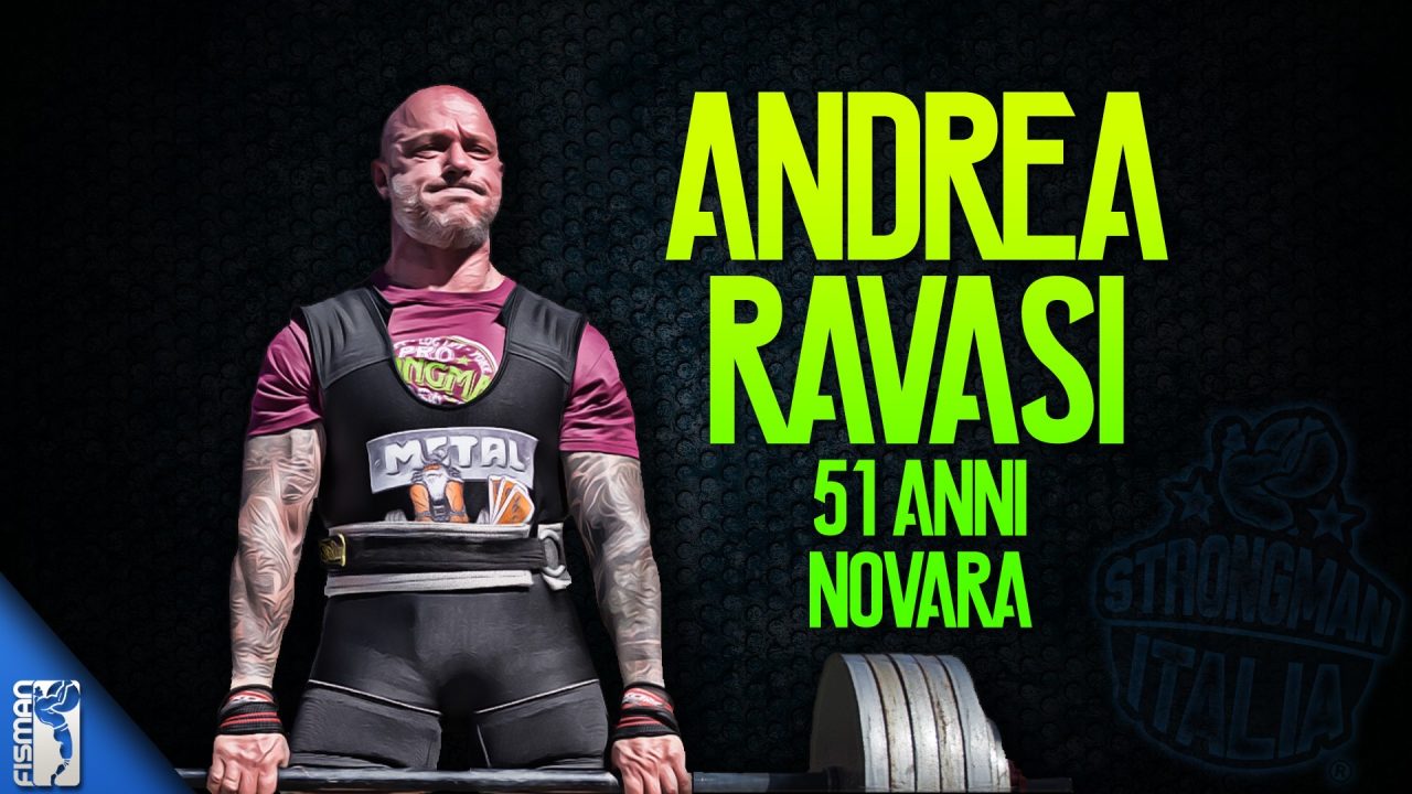 Il nuovo ct della nazionale di Strongman è l’aronese Andrea Ravasi