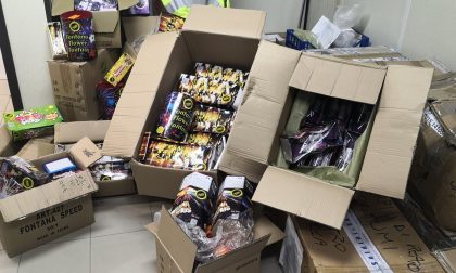 Novara, sequestrati 3mila articoli pirotecnici in un negozio cinese