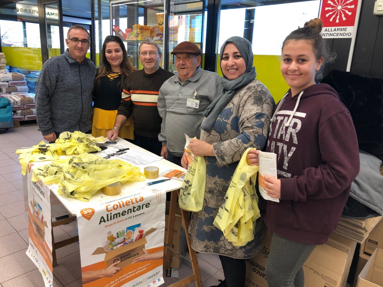 In provincia di Novara donate 72 tonnellate di cibo