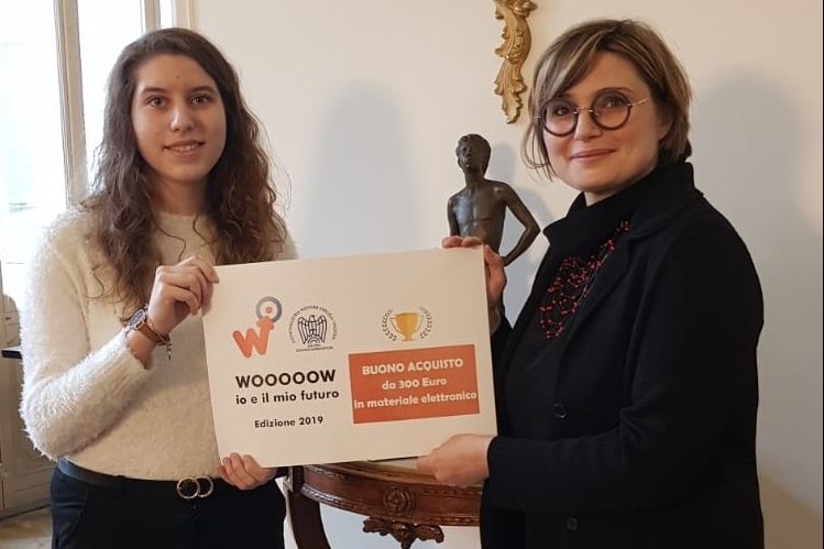 Premio “Wooooow! 2019” a studentessa del “Mossotti” di Novara