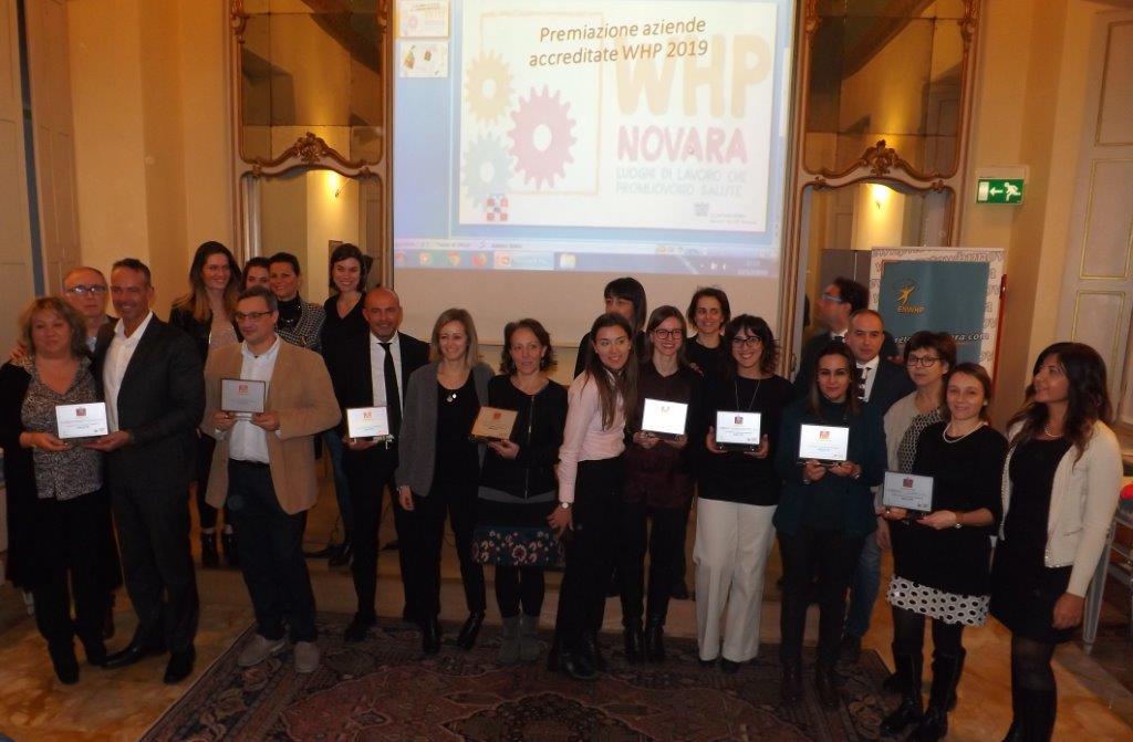 Ecco quali sono le otto imprese novaresi premiate per la promozione della salute sul lavoro