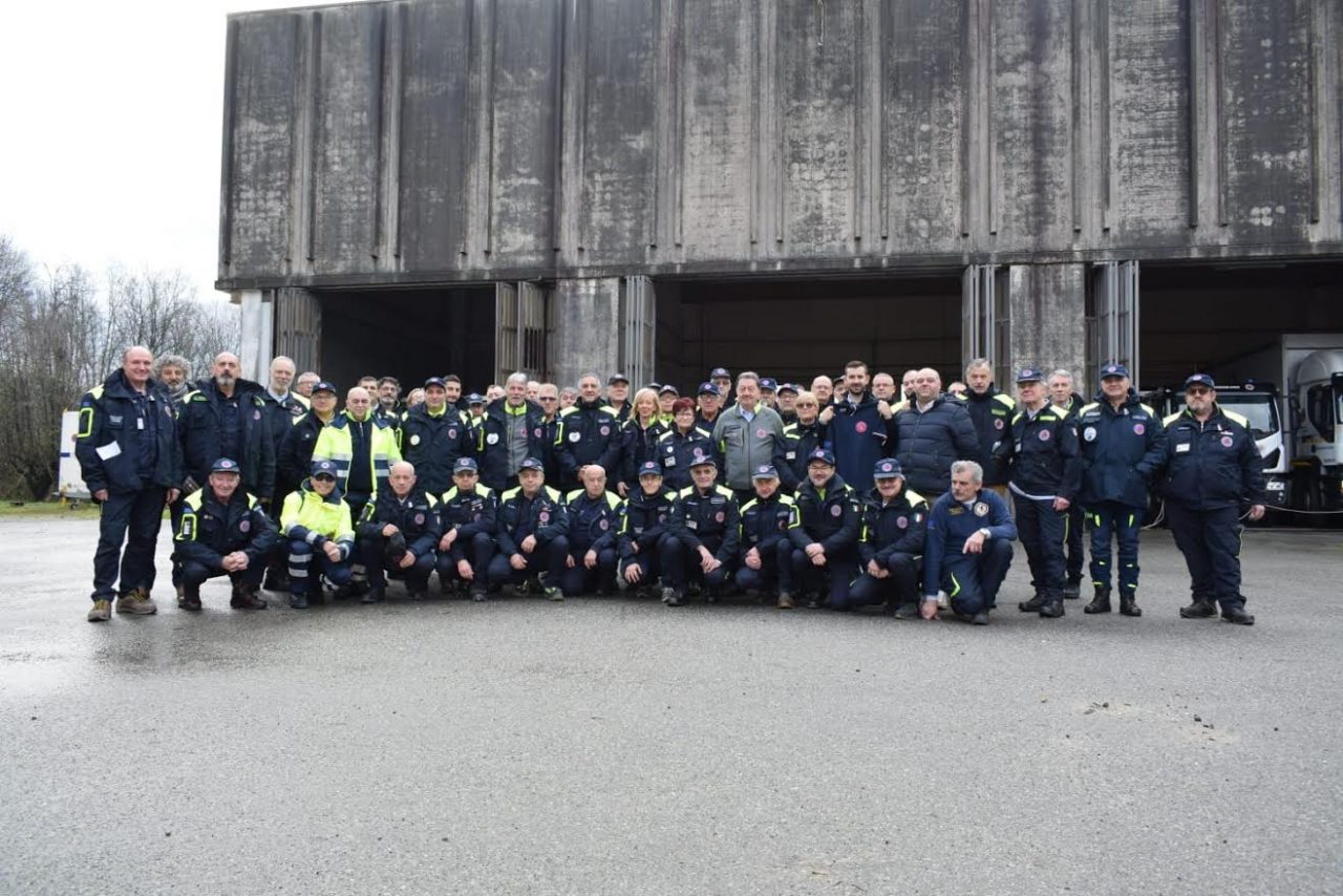 Volontari provinciali di Protezione civile si riuniscono a Gattico