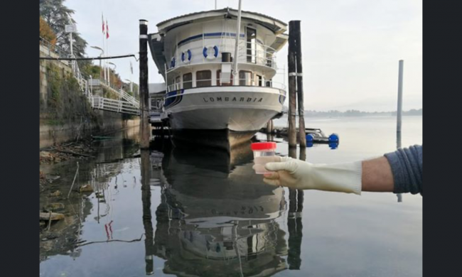 Arona beccato intero condominio che scarica nel lago