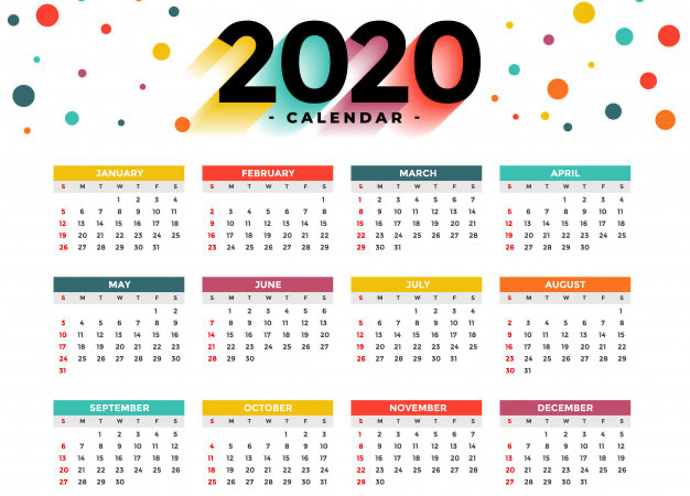 Calendario 2020, ecco tutte le vacanze dell’anno