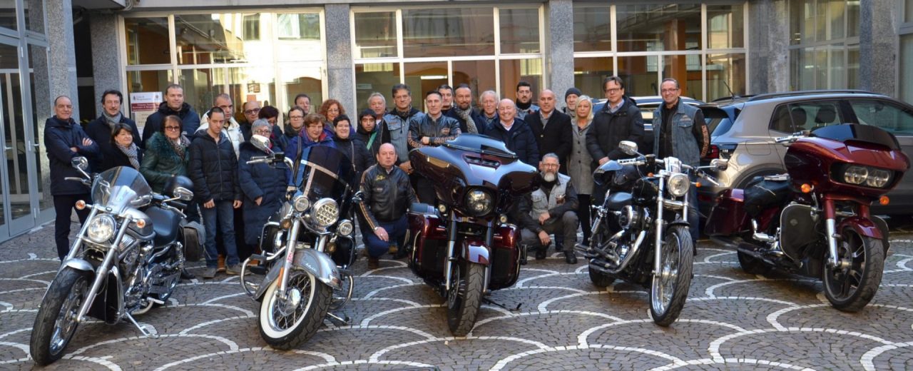 A Borgomanero la beneficenza degli Amici motociclisti