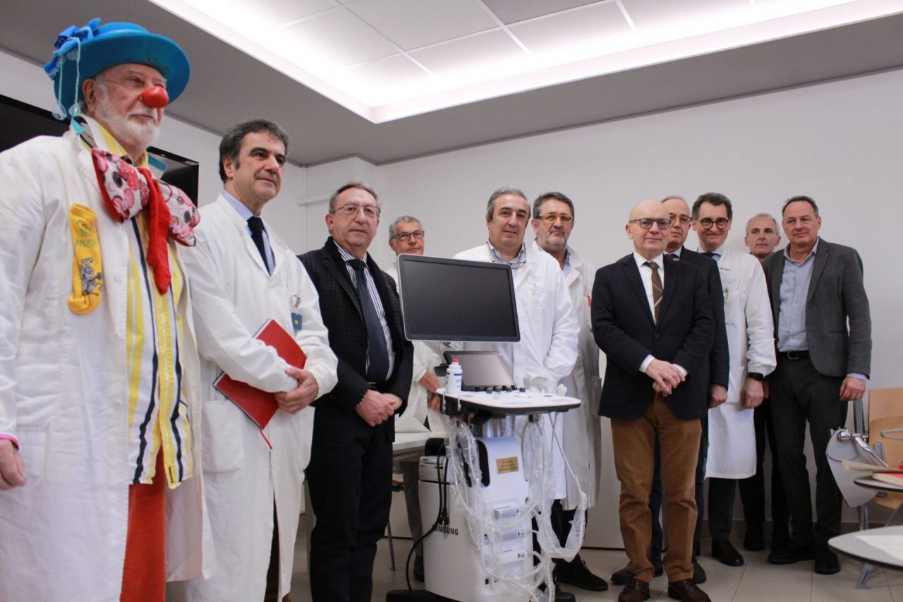 Nel testamento dona un ecografo alla Chirurgia pediatrica