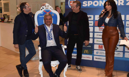Novara Calcio, raccolti 12.000 euro per la Pediatria