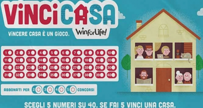 Piemonte baciato dalla fortuna: vinti 500 mila euro con VinciCasa