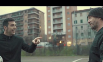 Biagio Antonacci gira video a Torino con Buffon