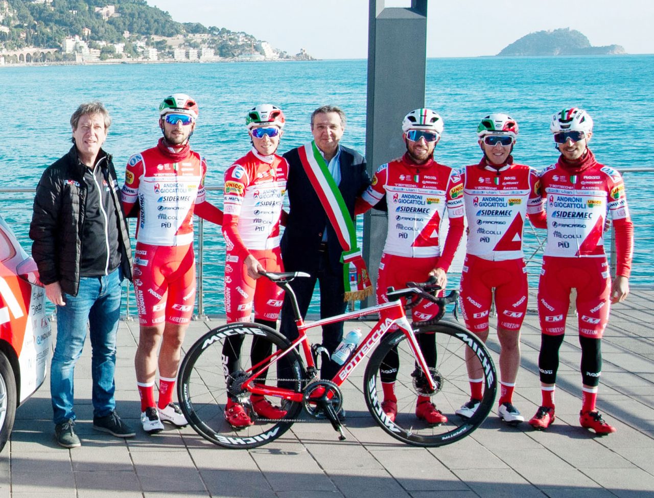 Ciclismo, Androni Giocattoli Sidermec al Trofeo Laigueglia