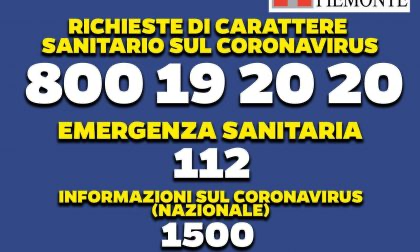 Coronavirus, la Regione attiva il numero verde