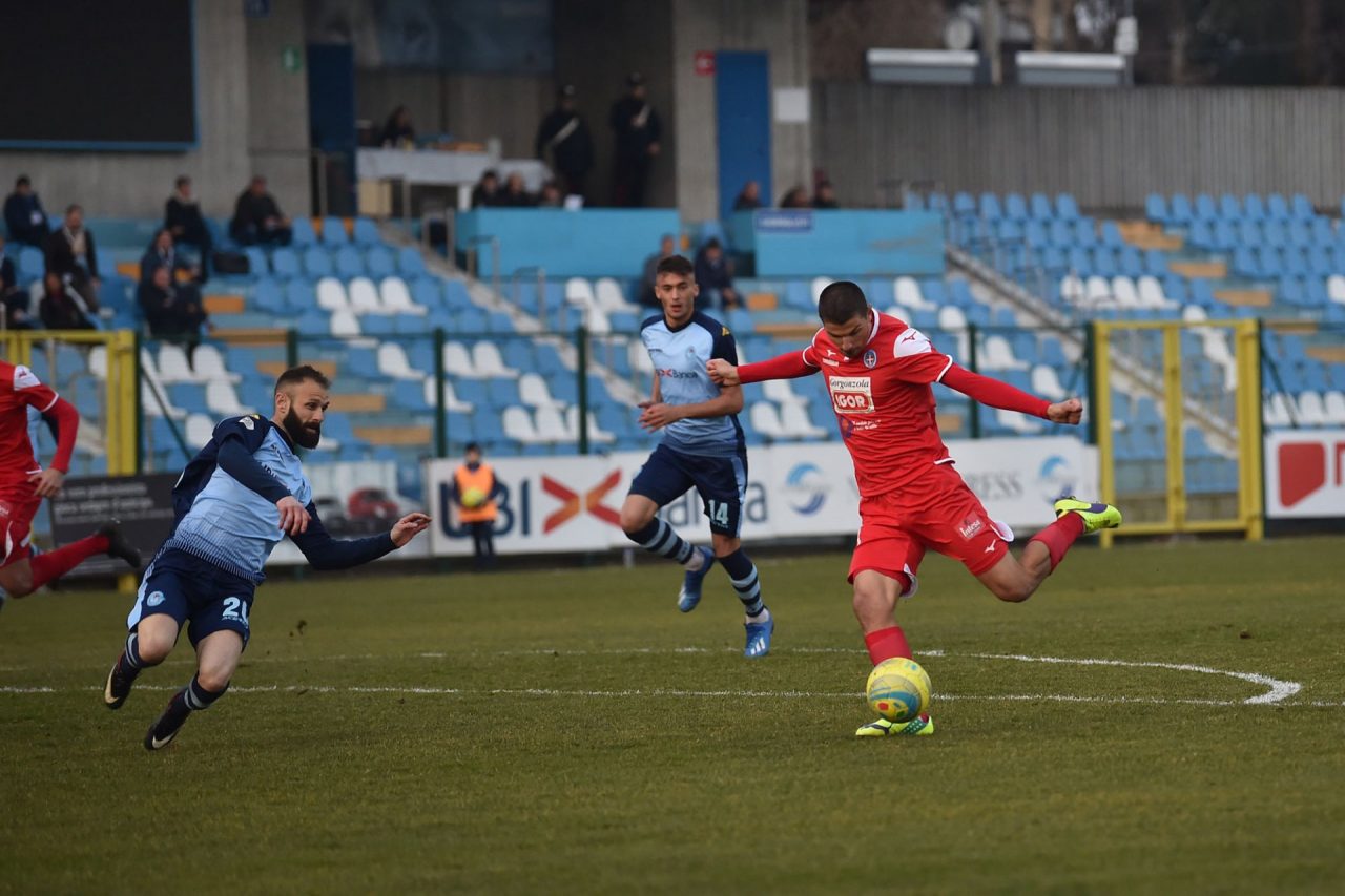 Per il Novara calcio Gorgonzola indigesta