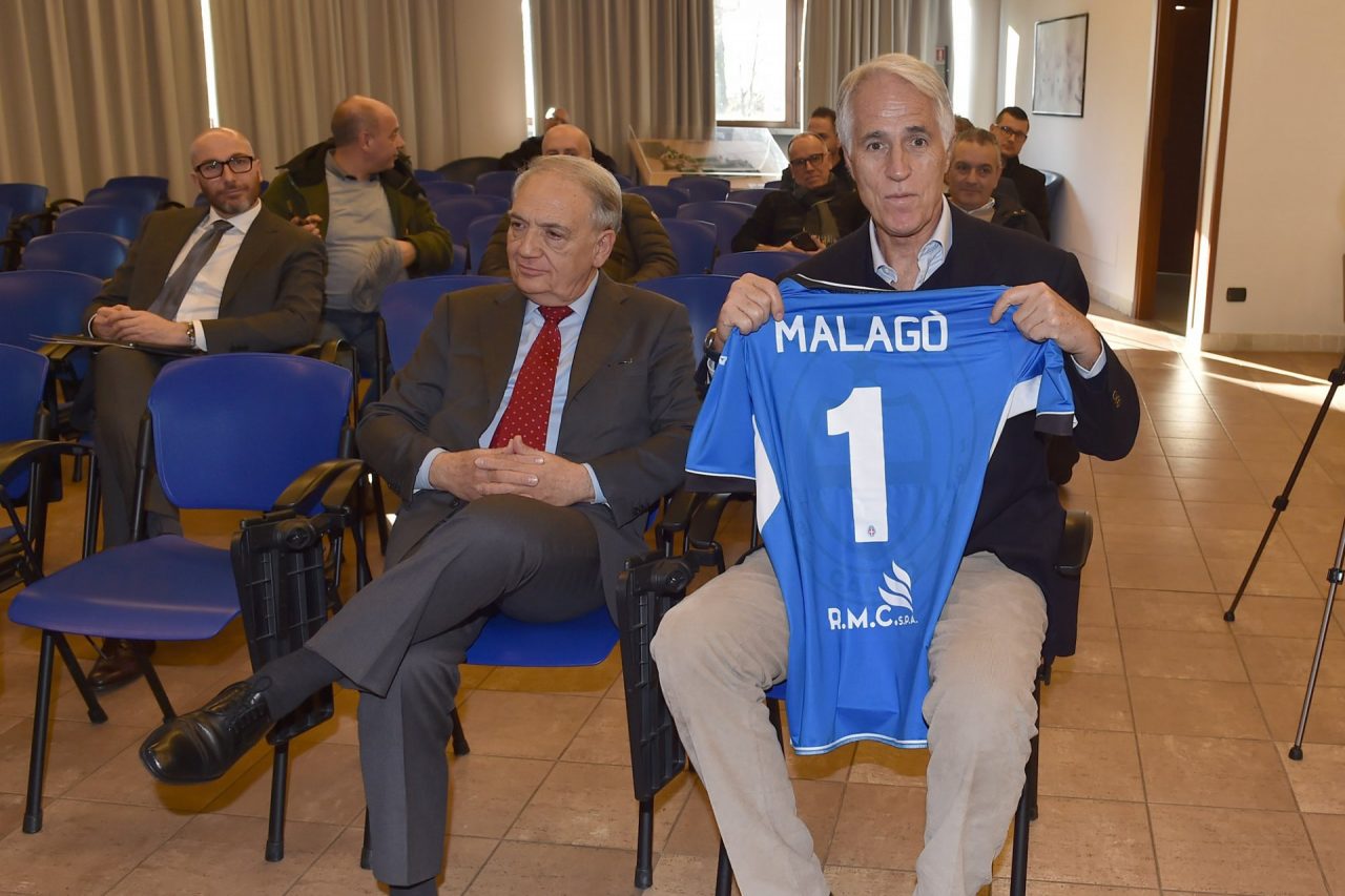 Malagò festeggia Igor Volley e Novara Calcio
