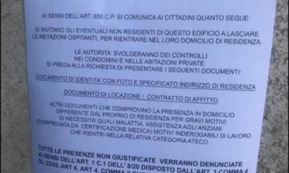 Il volantino del Ministero dell'interno che invita a lasciare le abitazioni è un falso