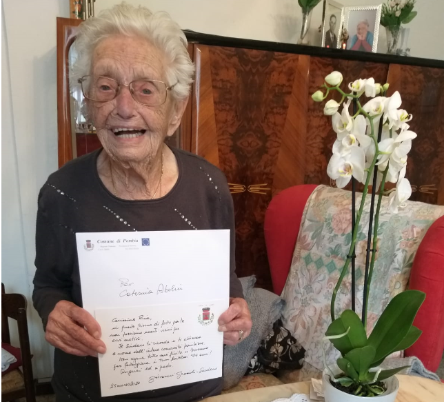 Nonna Rina batte tutti i record: è la decana di Pombia
