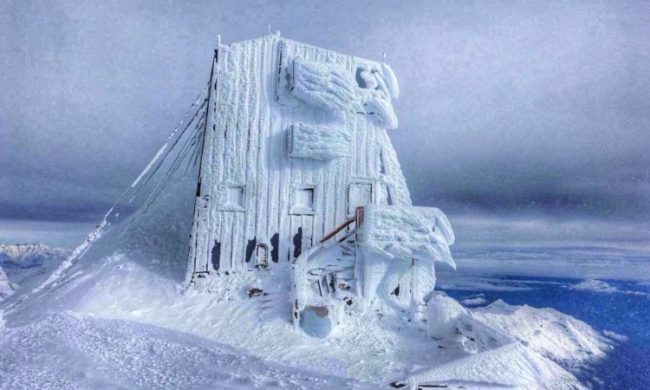 Freddo record: toccati i 30 gradi sottozero sul Monte Rosa