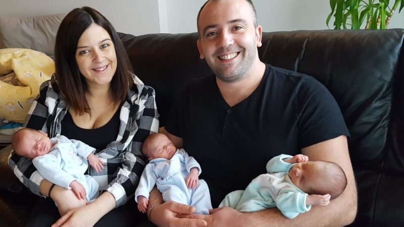 Tre gemelli nati a Maggiora: la speranza nei giorni del virus