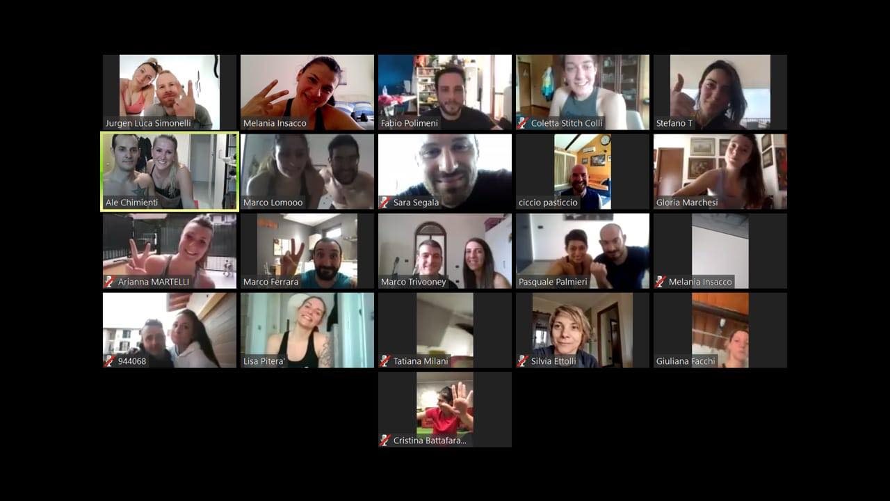 Galliate: “Noi ci alleniamo in videochat”