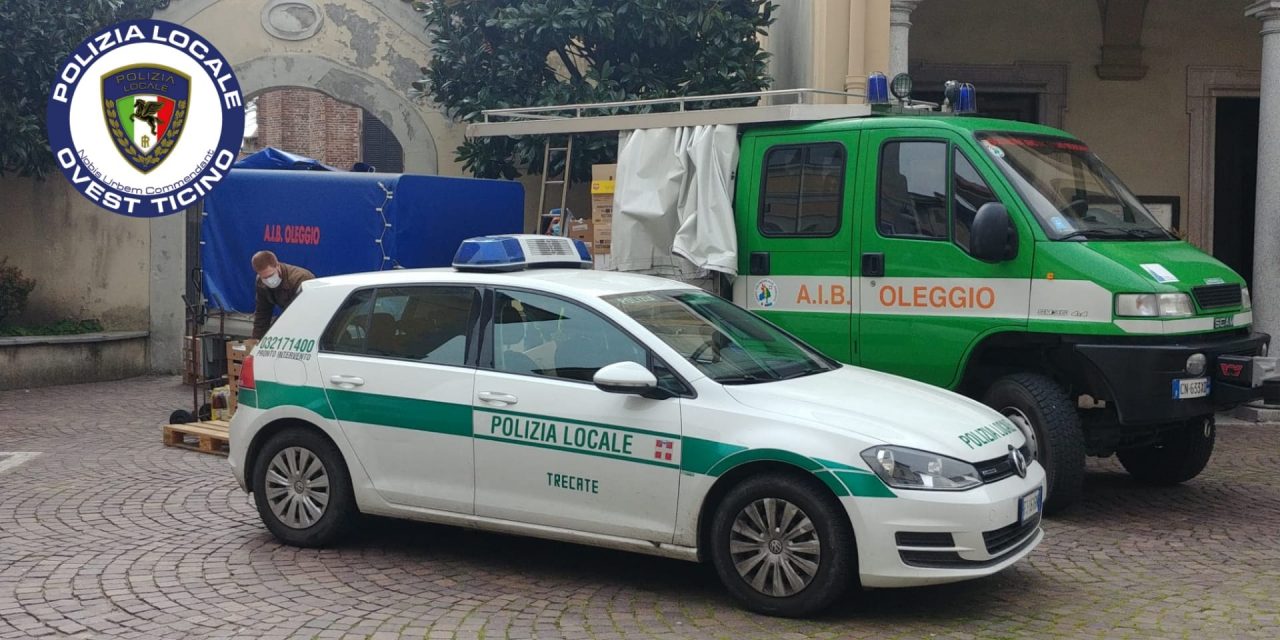 Trecate 30 quintali di derrate alimentari alla Caritas