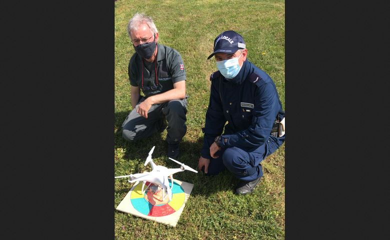 Controlli nel Novarese: “Anche con il drone abbiamo constatato che la gente è rimasta a casa”