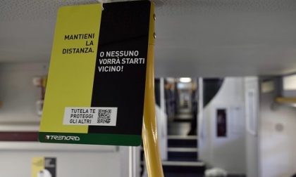 Trenord posti distanziati, mascherine, guanti e autocertificazione