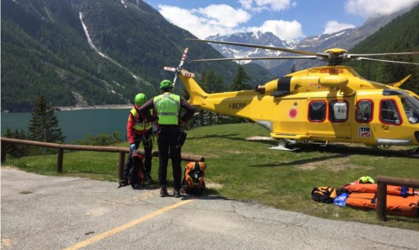 Ceresole, Cima della Ciarma: Escursionista salvato dal soccorso Alpino