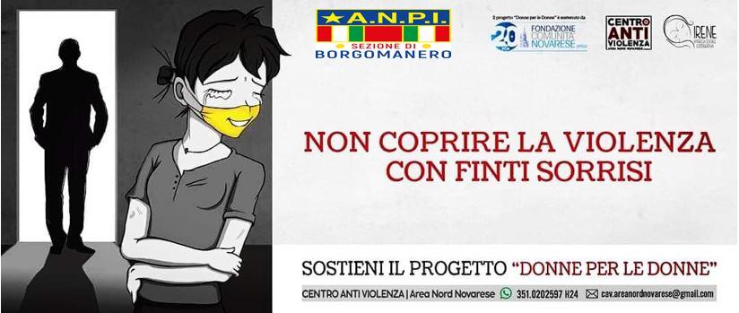 Violenza di genere: una tavola rotonda sulla pagina Anpi Borgomanero