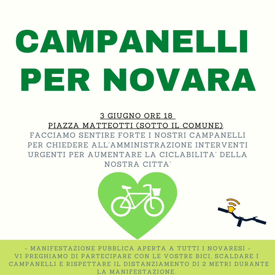 In sella con “Campanelli per Novara”