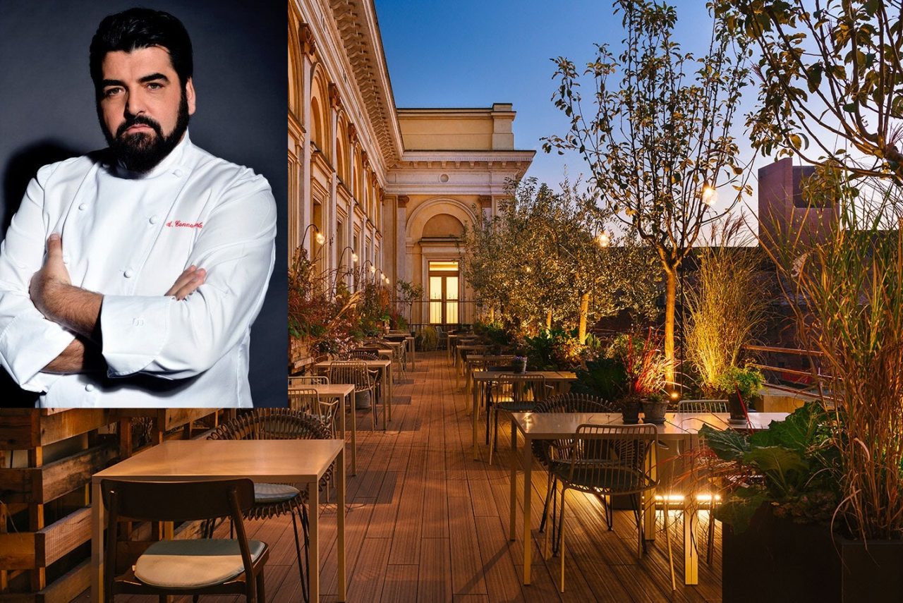 Cannavacciuolo Café & Bistrot: l’estate è all’aria aperta nella splendida terrazza