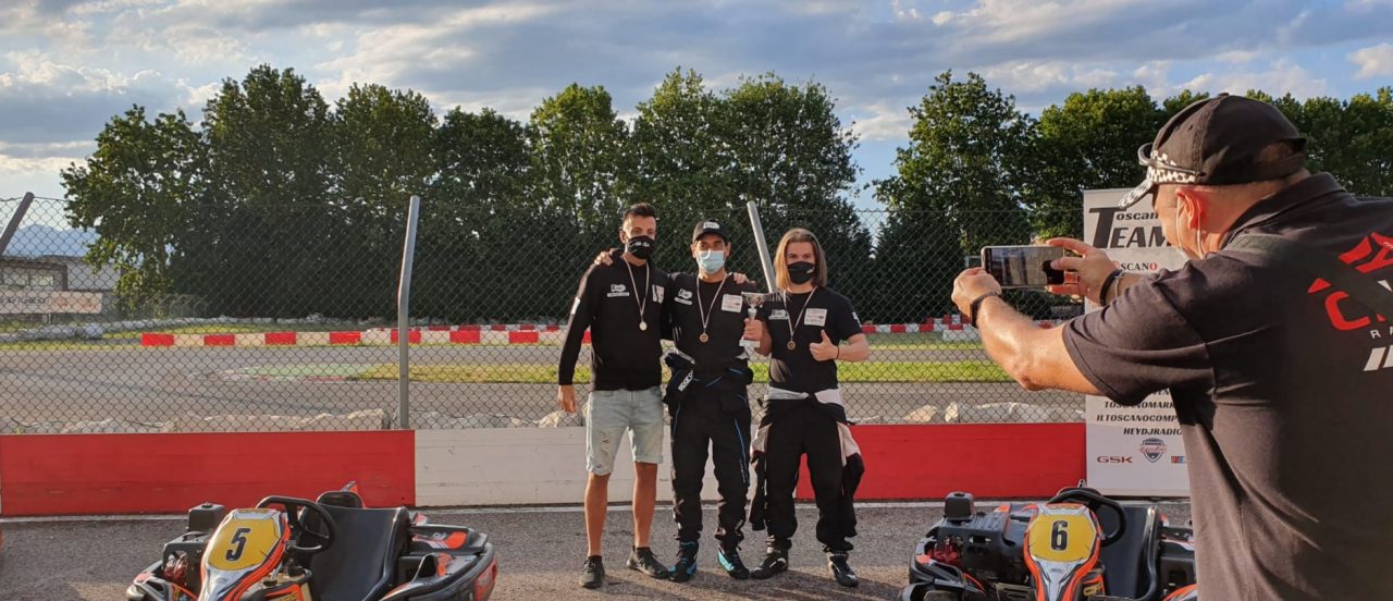 In Veneto il Toscano Racing Team porta i colori Netweek sul podio