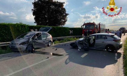 Incidente a Cameriano: cinque i feriti