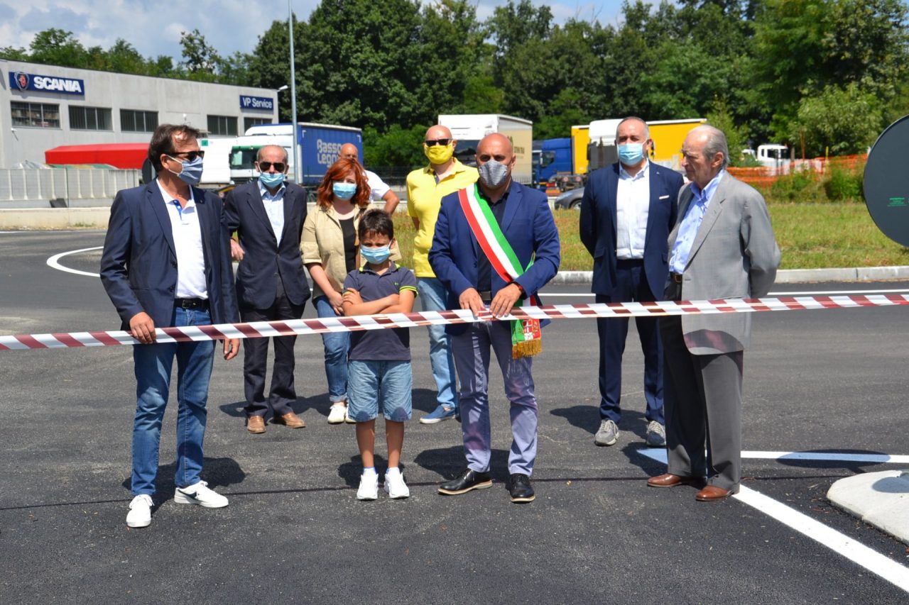 A Borgomanero inaugurata una nuova strada alla Resega