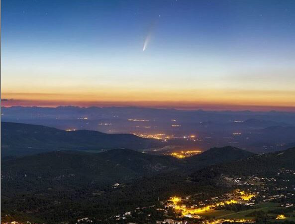 Cometa Neowise: ecco come osservarla a occhio nudo