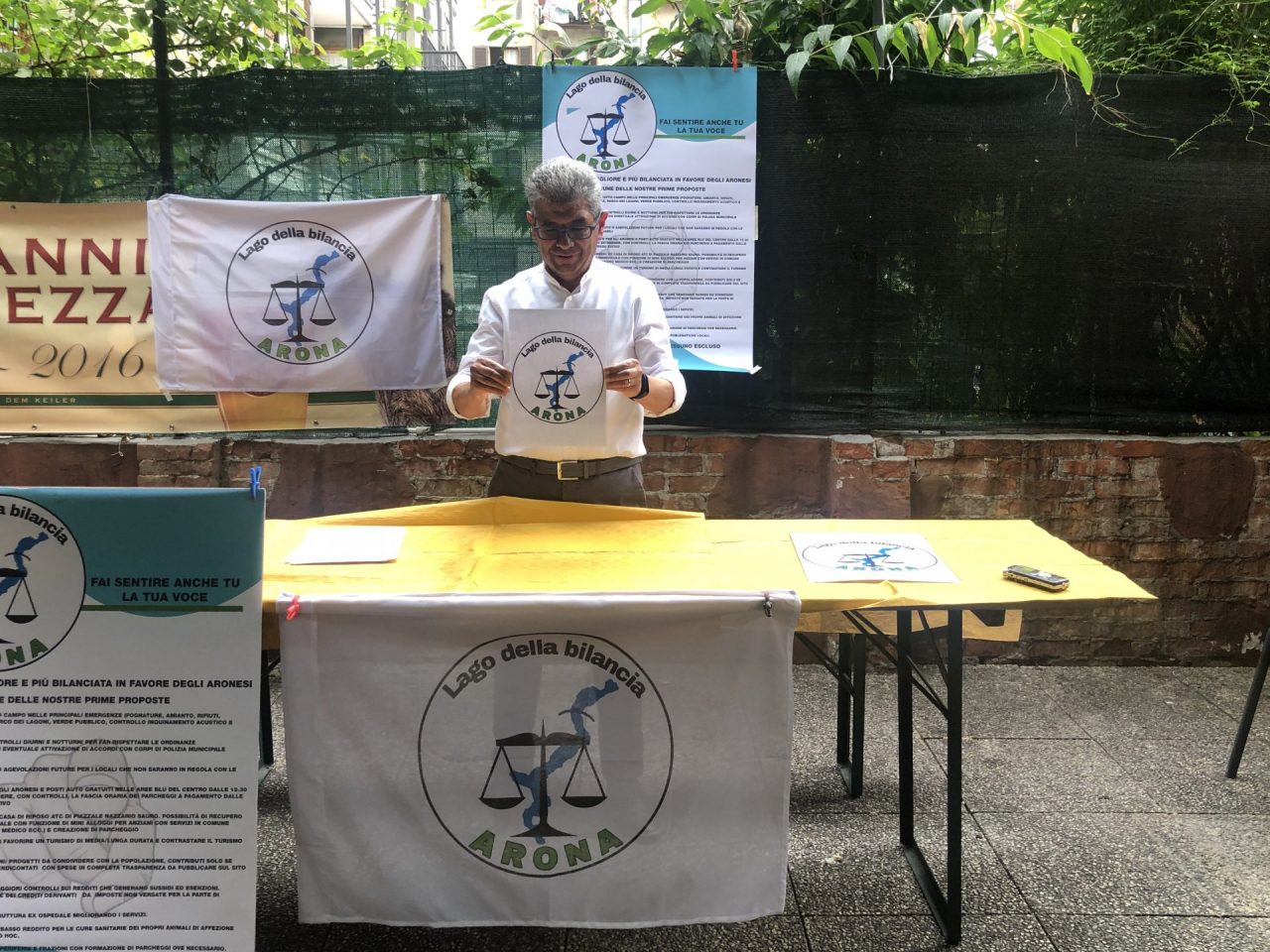 Elezioni amministrative Arona: è Carlo Intelisano il quarto candidato sindaco