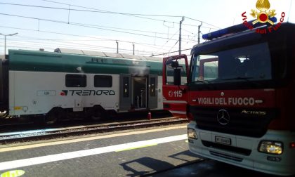Stazione di Novara: principio d'incendio a un quadro dell'alta tensione