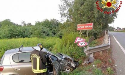 Incidente all'alba a Gattico-Veruno: soccorsa una ragazza