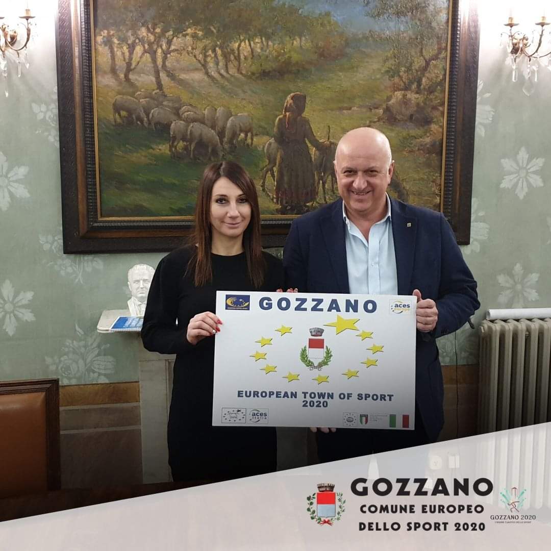 Gozzano Comune europeo dello sport al lavoro sulla pista ciclabile