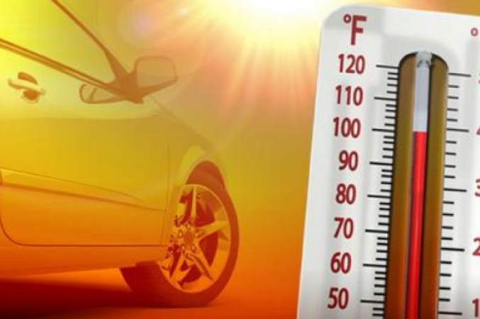 In auto sotto al sole: 13enne nel panico salvato da un vigilantes