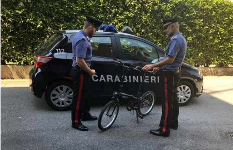 Arona ladro di biciclette arrestato dai Carabineri