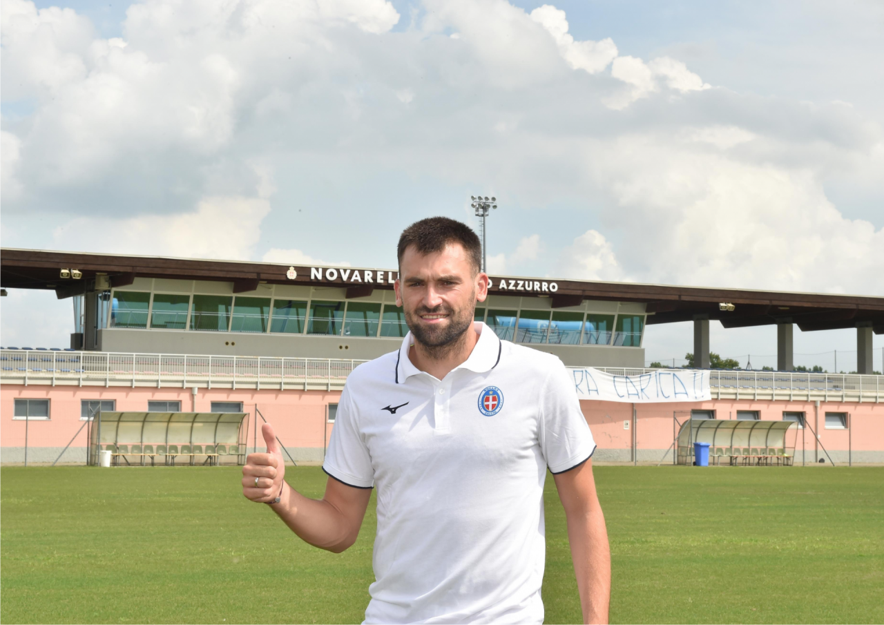 Novara Calcio, si presenta il “granatiere” Ante Hrkac