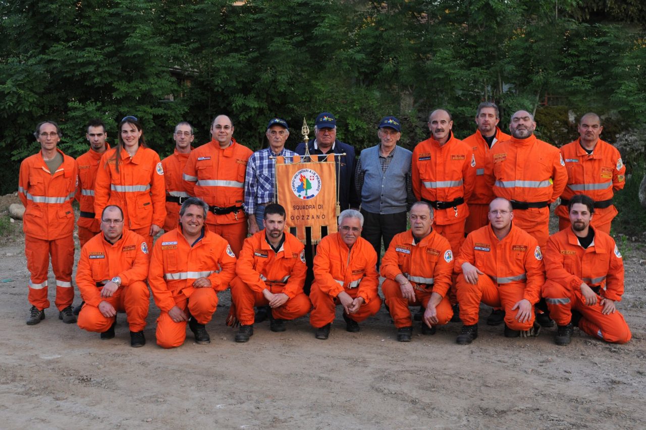 La squadra Aib e ODV di Gozzano nel 2019 ha percorso 4200 chilometri