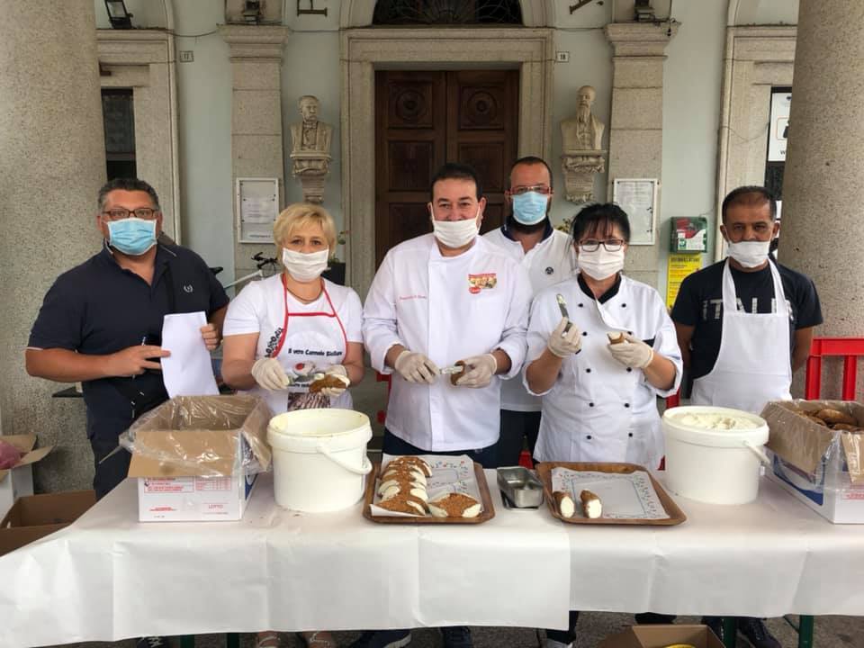 A Omegna per San Vito torna domenica il cannolo solidale di Domus sicula