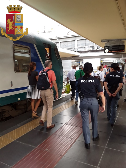Anche a Novara è in corso l’operazione di polizia ferroviaria “Stazioni sicure”