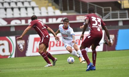 Un bel Novara a testa alta con il Torino