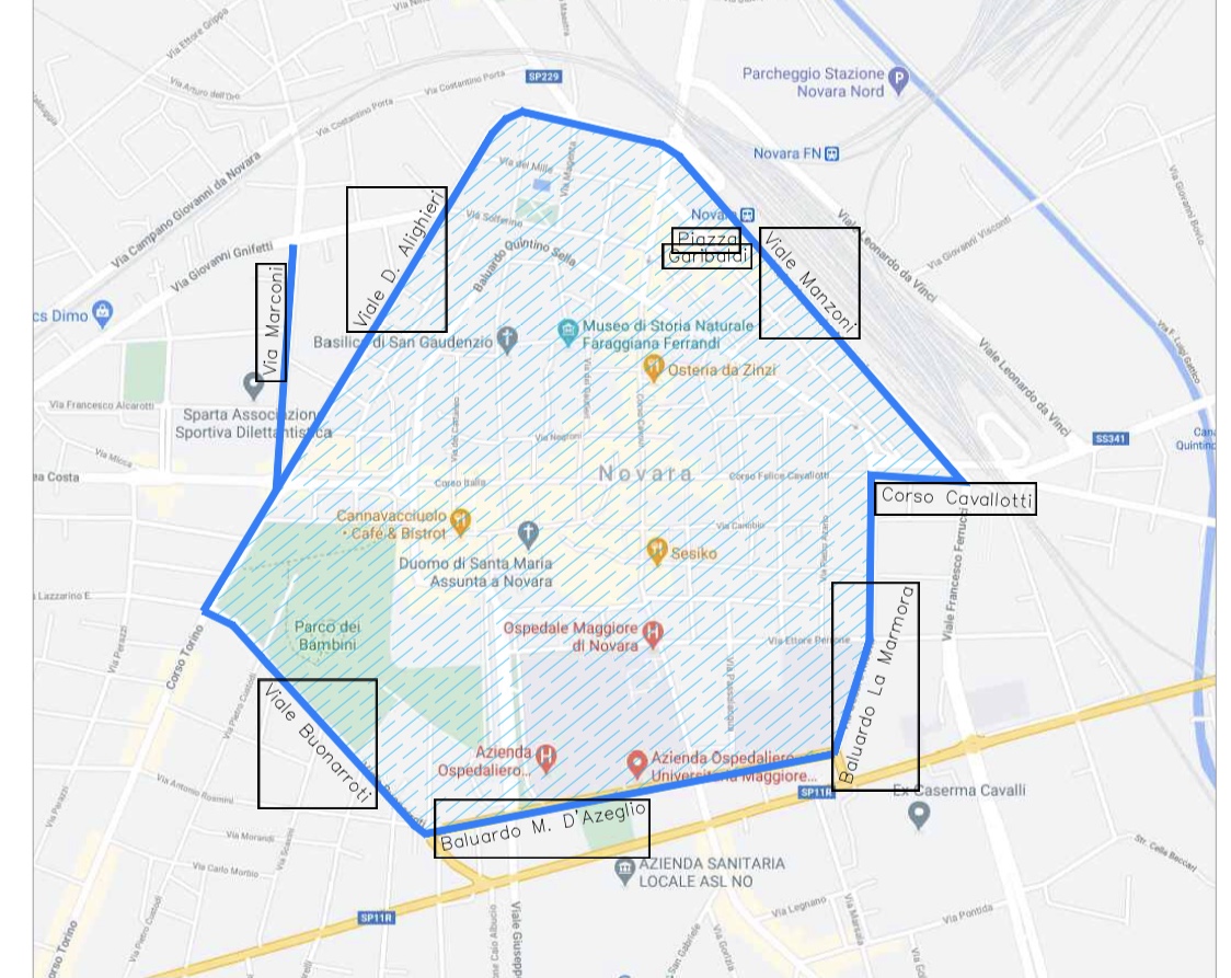 Novara firmata l’ordinanza: bar del centro chiusi all’1