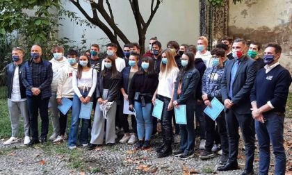 La Provincia accoglie i ragazzi che hanno fatto il corso da bagnino